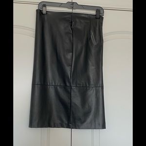 Forever 21 faux leather skirt